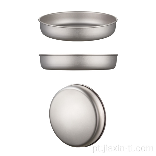 Titanium Campismo Titanium Dishes Outdoor Talheres